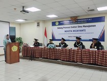 Legislator Novita Raih Gelar Doktor, Lulus dengan Predikat Cumlaude