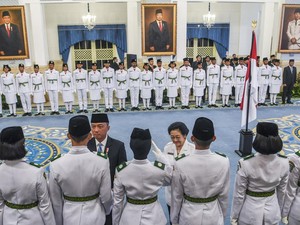 Daftar Lengkap Anggota Paskibraka Upacara HUT ke-80 RI Termasuk Asal Jabar