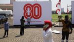 Monas Bersolek, Panggung Pesta Rakyat Dibangun untuk Meriahkan HUT ke-80 RI