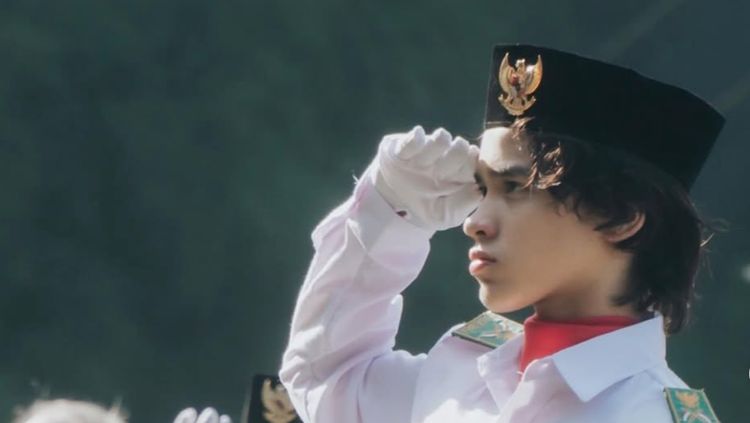 7 Foto Noah Putra BCL Jadi Pemimpin Upacara, Ganteng Berseragam Paskibra