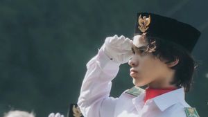 7 Foto Noah Putra BCL Jadi Pemimpin Upacara, Ganteng Berseragam Paskibra