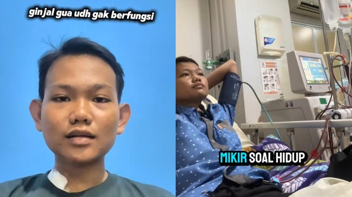Pemuda Makassar menjalani cuci darah sejak usia 15 tahun.