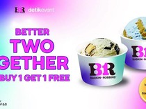 Jajan Hemat 17-an! Baskin Robbins hingga Wendys Buy 1 Get 1