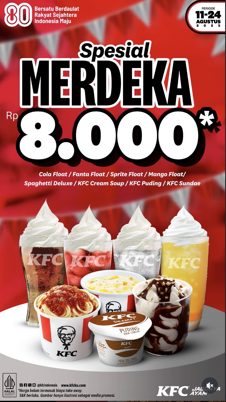Promo makanan 17 agustus