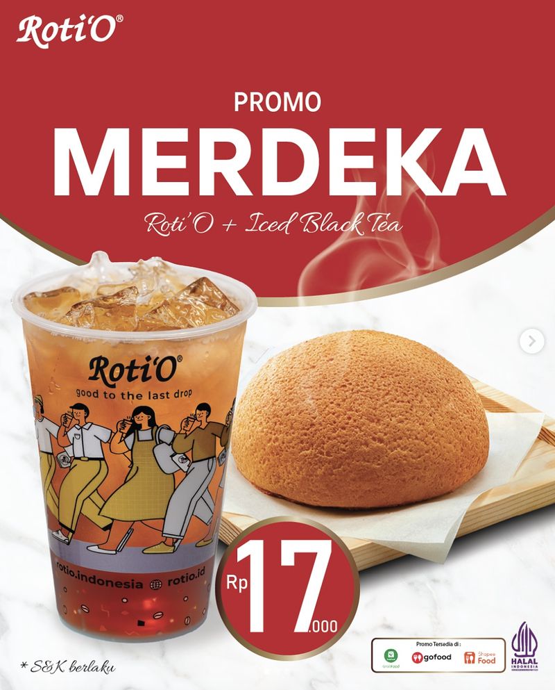 Promo makanan 17 agustus