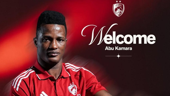 PSM Makassar memperkenalkan pemain asing barunya, Abu Hazard Kamara.