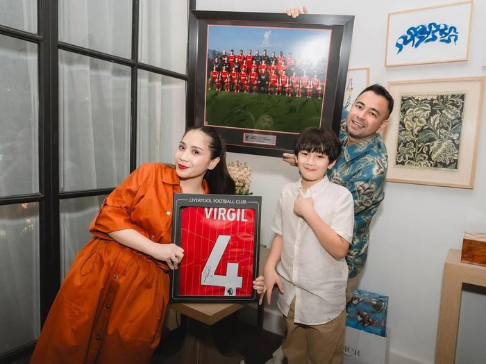 Rafathar Malik Ahmad Ulang tahun ke-10 Rafathar Malik Ahmad pada 15 Agustus 2025.