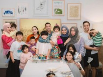 Perayaan Sederhana Ultah Rafathar, Hadiah Mbak Lala hingga Outfit Gemas Lily