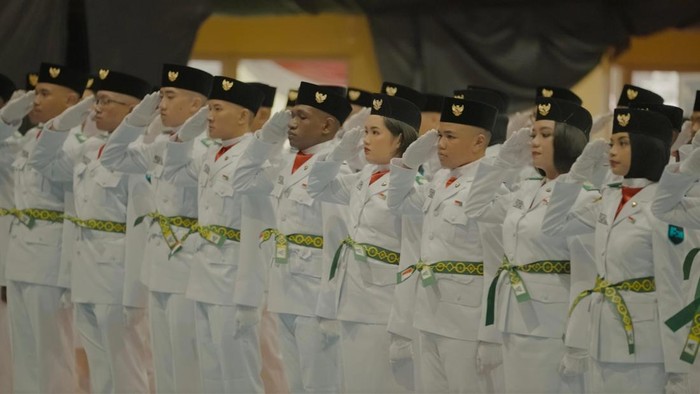 Siswa YPJ Tembagapura Kenang Perjuangan Latihan Paskibraka