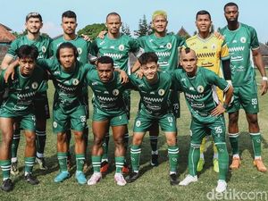 PSS Sleman Ditahan Persela Lamongan 0-0 di Babak Pertama