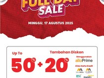 Merdeka! Semarak HUT ke-80 RI di Transmart Full Day Sale, Pesta Diskon 50% + 20%