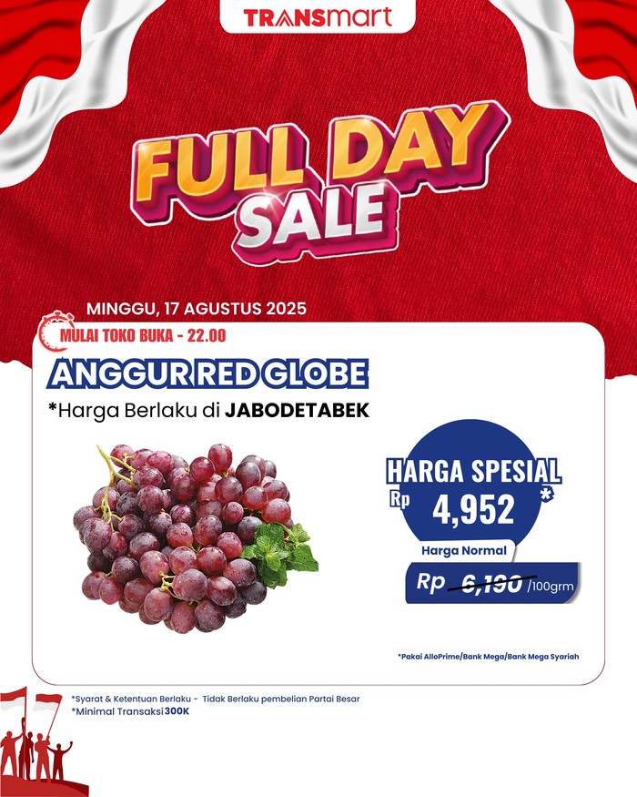 Transmart Full Day Sale