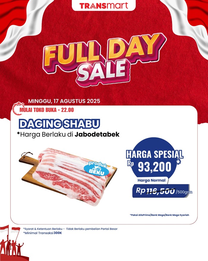 Transmart Full Day Sale