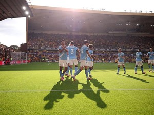 Wolves Vs Man City: The Citizens Unggul 2-0 di Babak I