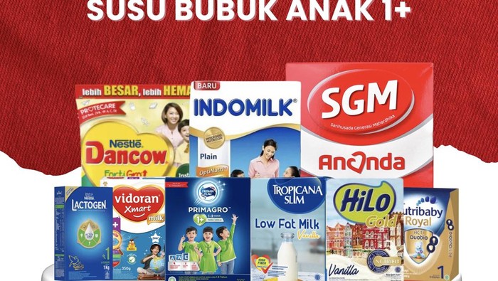 Belanja Susu Bubuk Anak di Transmart Full Day Sale, Diskon 10%!