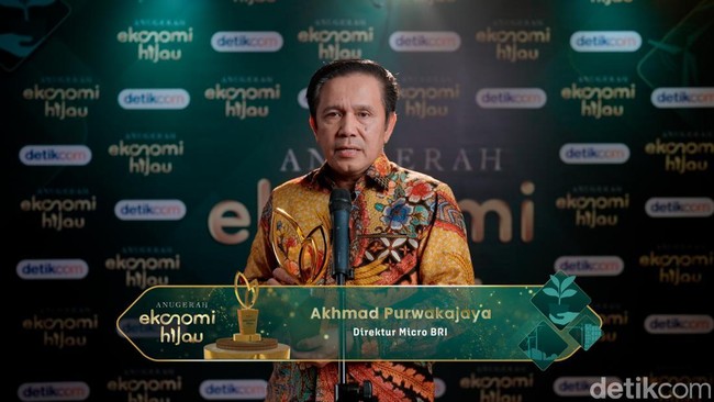 Jadi Pahlawan UMKM, BRI Sabet Penghargaan Anugerah Ekonomi Hijau