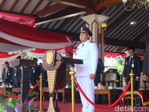 Wagub Jateng Jadi Irup Upacara 17 Agustus di Pati, ke Mana Bupati Sudewo?