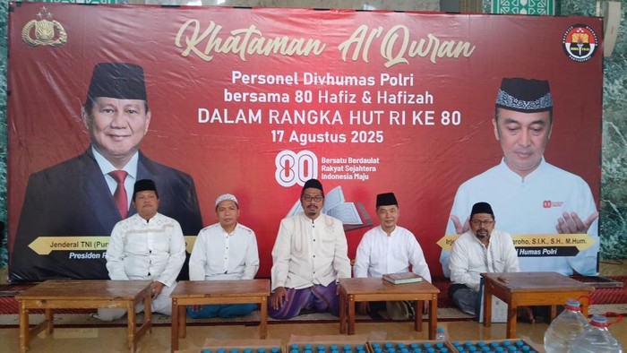 Divhumas Polri gelar syukuran HUT ke-80 RI (dok. Istimewa)