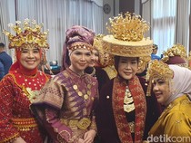 Feby Herman Deru Pakai Baju Daerah Muba Saat HUT RI di Sumsel