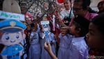 Gemasnya Upacara HUT RI Ala Siswa TK di Jakarta