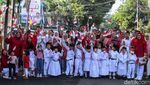 Gemasnya Upacara HUT RI Ala Siswa TK di Jakarta