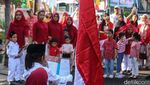 Gemasnya Upacara HUT RI Ala Siswa TK di Jakarta