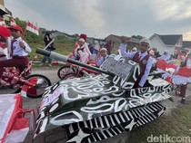 Kemeriahan Pawai Kemerdekaan HUT RI di Desa Kolam Medan: Bangkitkan Semangat