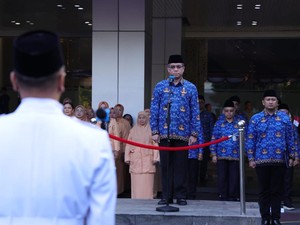 Menaker Tekankan 3 Kunci Ketenagakerjaan di Upacara HUT Ke-80 RI