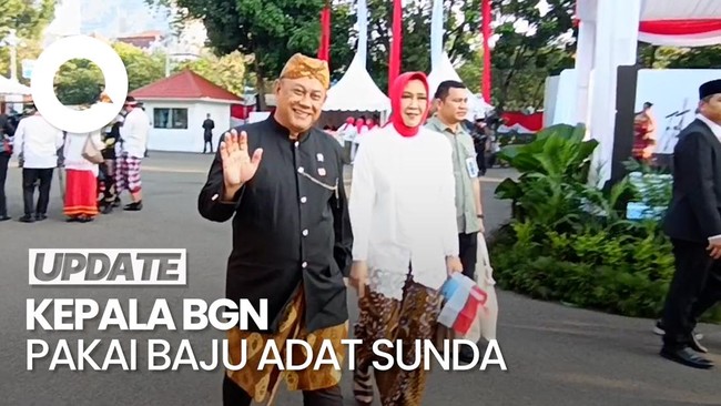 Video: Momen Kepala BGN Perdana Ikut Upacara HUT RI di Istana
