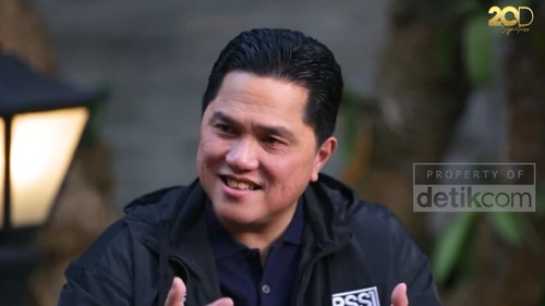 Ketum PSSI, Erick Thohir