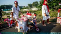 Memeriahkan HUT ke-80 RI, masyarakat turut menggelar berbagai kegiatan meriah.