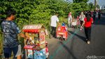 Kreatif, Warga Bekasi Arak Sepeda Hias Bernuansa Merah Putih