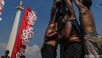 Lomba 17-an Meriahkan Pesta Rakyat di Monas