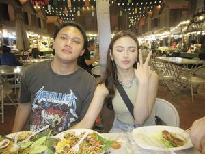 Mahalini Mesra Kulineran Bareng Suami di Indonesia hingga Thailand
