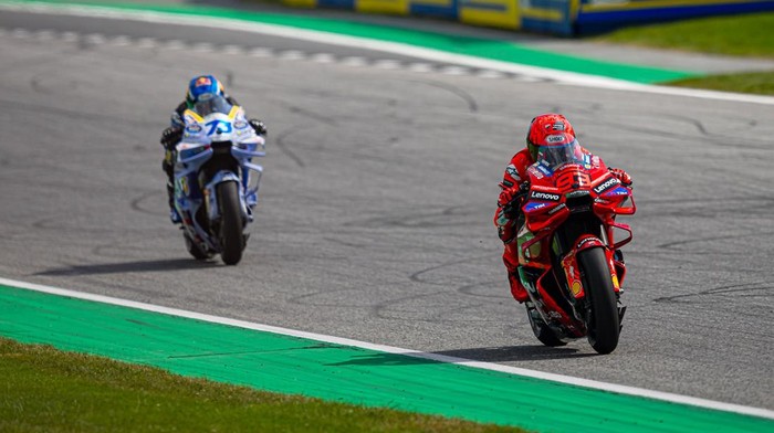 Marc Marquez di MotoGP Austria 2025