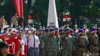 Para peserta hadir dari beragam latar belakang, mulai pelajar, tokoh masyarakat, hingga generasi muda pejuang kemerdekaan.