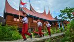 Potret Perayaan HUT Ke-80 RI di Penjuru Negeri