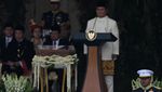 Paskibraka Kibarkan Merah Putih di Hadapan Tiga Presiden
