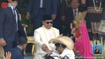 Momen Silet Open Up Bikin Prabowo Turun Joget Tabola Bale di HUT ke-80 RI