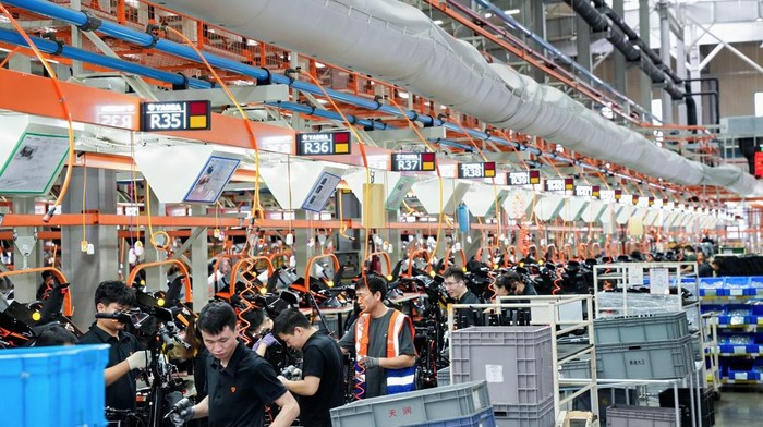 Pabrik Yadea di China Pabrik Yadea di China