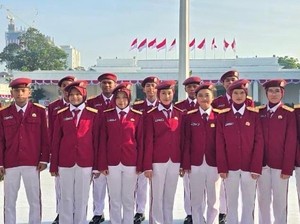 100 Siswa Paduan Suara Sekolah Rakyat Tampil di Istana