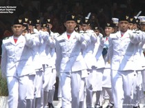 Formasi Lengkap dan Asal Sekolah dari Paskibraka Upacara HUT ke-80 RI di Istana