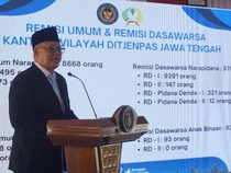 8.737 Napi di Jateng Dapat Remisi HUT ke-80 RI, Lapas Semarang Terbanyak