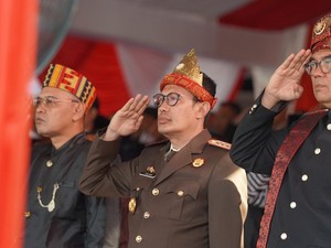 Bupati Bogor Pimpin Upacara Peringatan HUT RI Ke-80 Tingkat Kabupaten