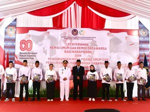 74 Warga Binaan di Kalsel Langsung Bebas Dapat Remisi HUT RI
