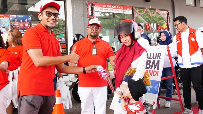 Pertamina Patra Niaga Sumbagsel menggelar berbagai aktivitas kegiatan dalam memeriahkan HUT RI ke-80