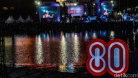 Karnaval dimulai pukul 19.30 WIB dan dilepas Presiden Prabowo Subianto.