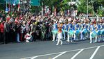 Potret Kereta Kencana Garuda Prabayaksa Bawa Bendera Dikawal 145 Pasukan Kuda