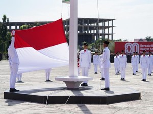 Potret Merah Putih Berkibar di Riau: Dari Meranti hingga Pelalawan