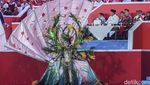 Prabowo Saksikan Karnaval HUT ke-80 RI di Monas